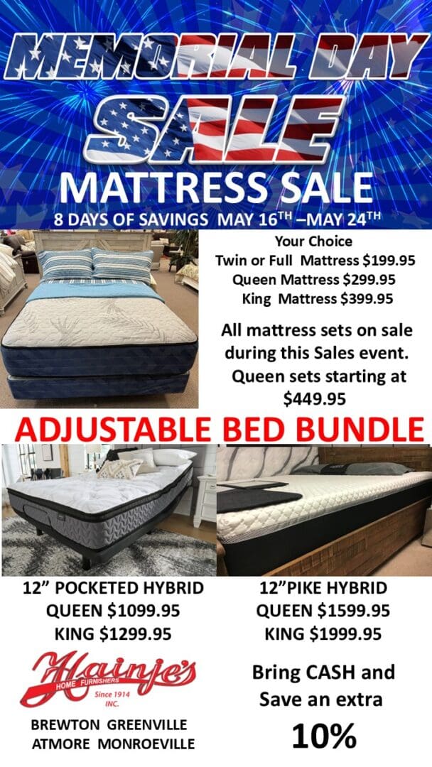 Memorial Day Sales Event 3