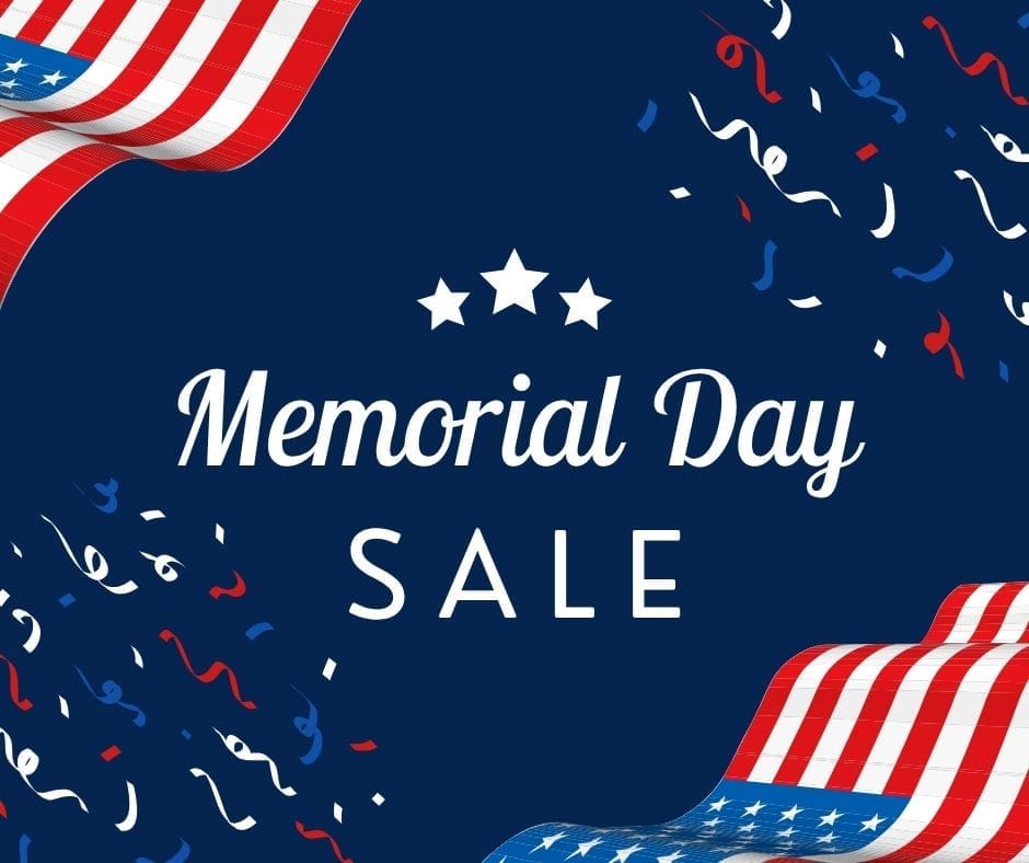 Red and Blue Minimalist Memorial Day (Facebook Post)